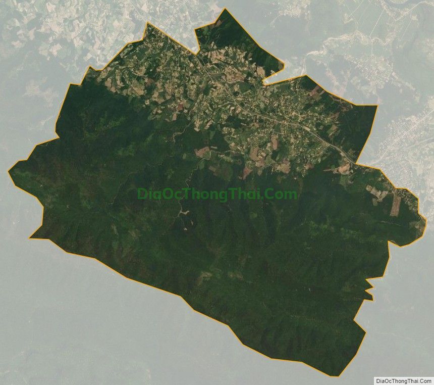 Bản đồ vệ tinh xã Nam Hóa (cũ), huyện Tuyên Hóa