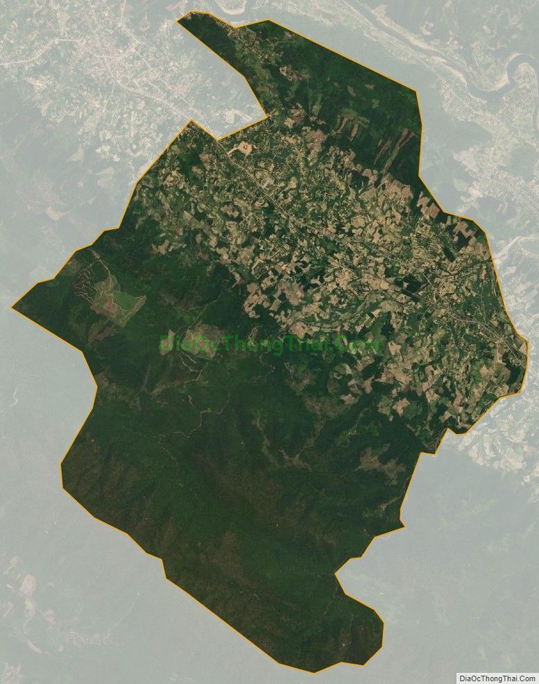 Bản đồ vệ tinh xã Sơn Hóa, huyện Tuyên Hóa
