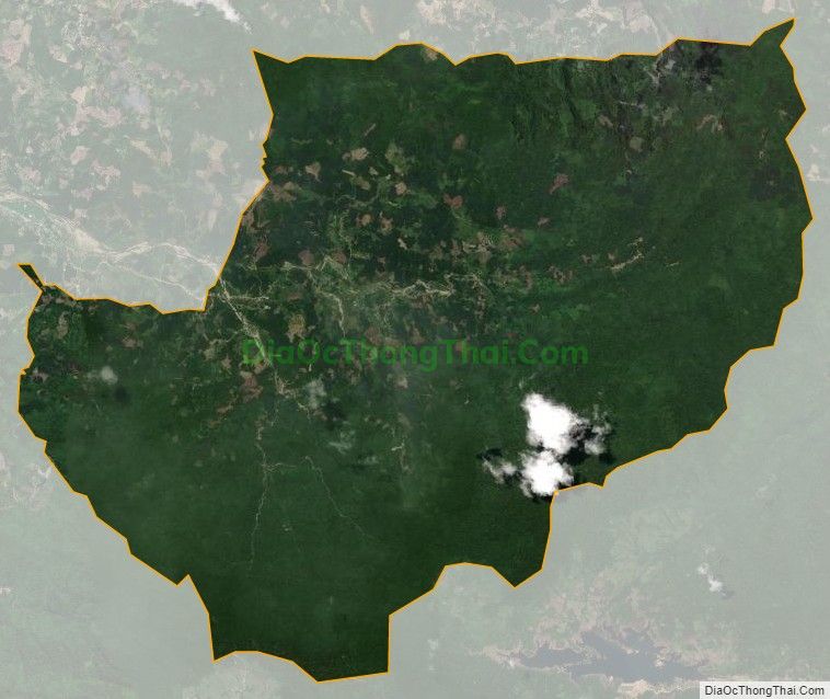Bản đồ vệ tinh xã Trà Kót, huyện Bắc Trà My