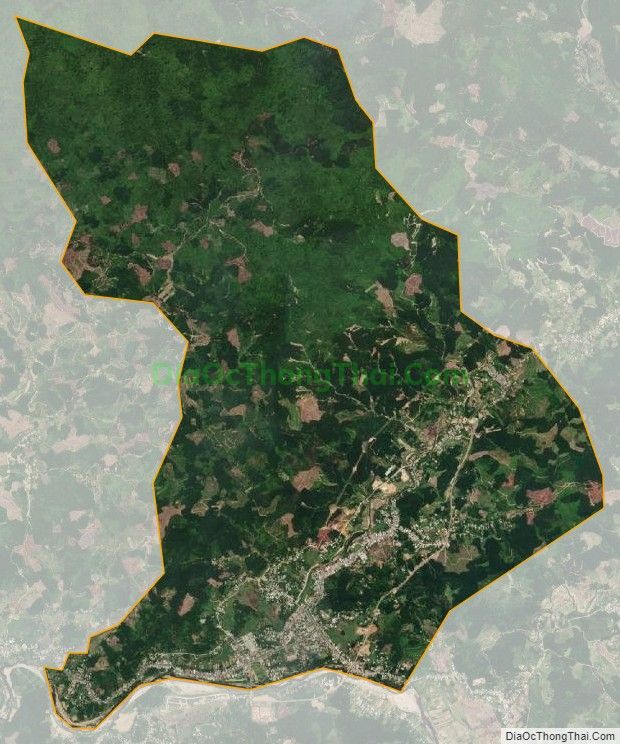 Bản đồ vệ tinh Thị trấn Trà My, huyện Bắc Trà My