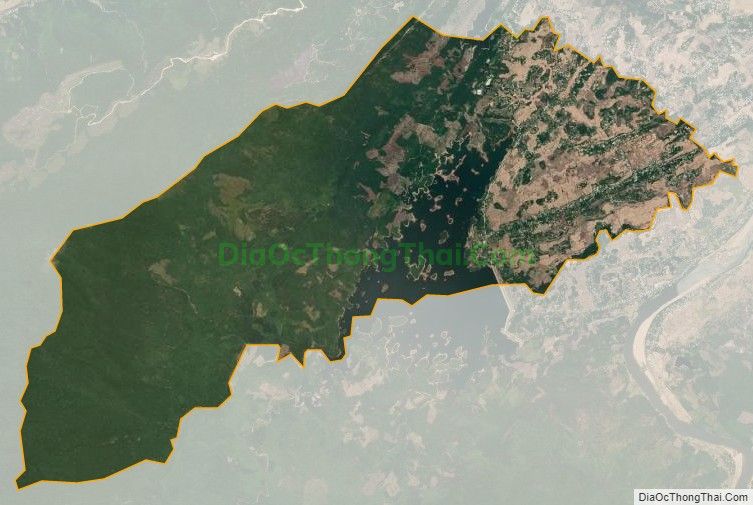 Bản đồ vệ tinh xã Đại Chánh, huyện Đại Lộc