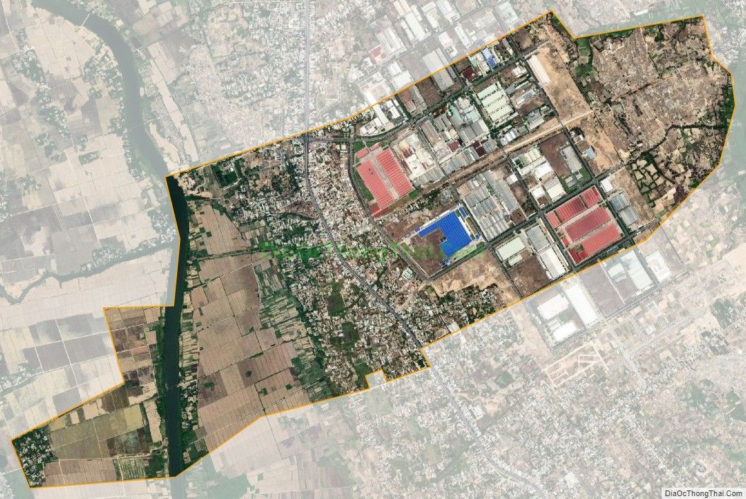 Bản đồ vệ tinh phường Điện Nam Bắc, thị xã Điện Bàn