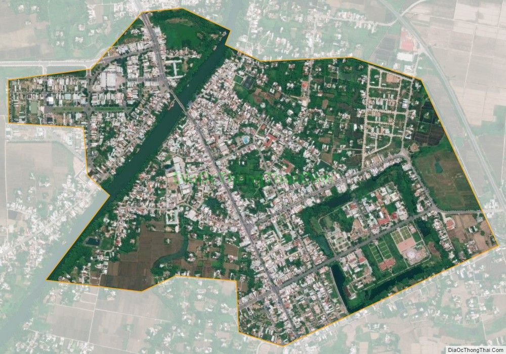 Bản đồ vệ tinh phường Vĩnh Điện, thị xã Điện Bàn