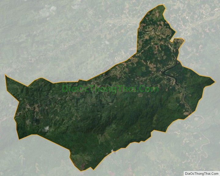 Bản đồ vệ tinh xã Jơ Ngây, huyện Đông Giang