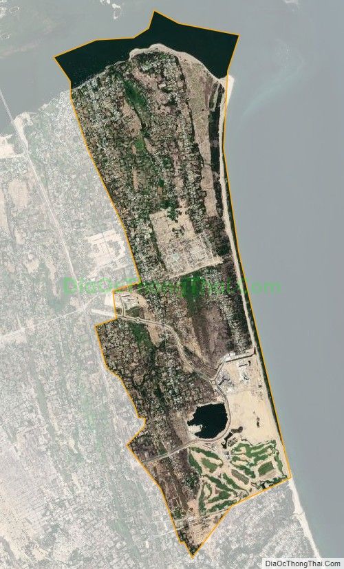 Bản đồ vệ tinh xã Duy Hải, huyện Duy Xuyên