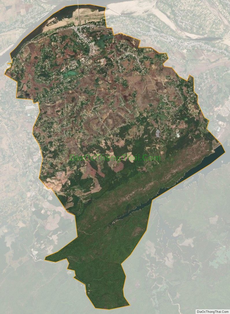 Bản đồ vệ tinh xã Duy Hòa, huyện Duy Xuyên