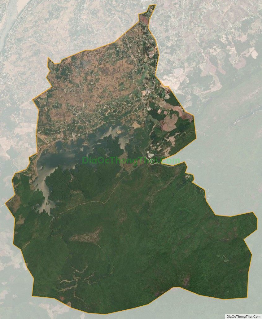 Bản đồ vệ tinh xã Duy Phú, huyện Duy Xuyên