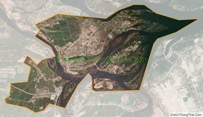 Bản đồ vệ tinh xã Duy Vinh, huyện Duy Xuyên