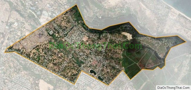 Bản đồ vệ tinh xã Cẩm Hà, thành phố Hội An
