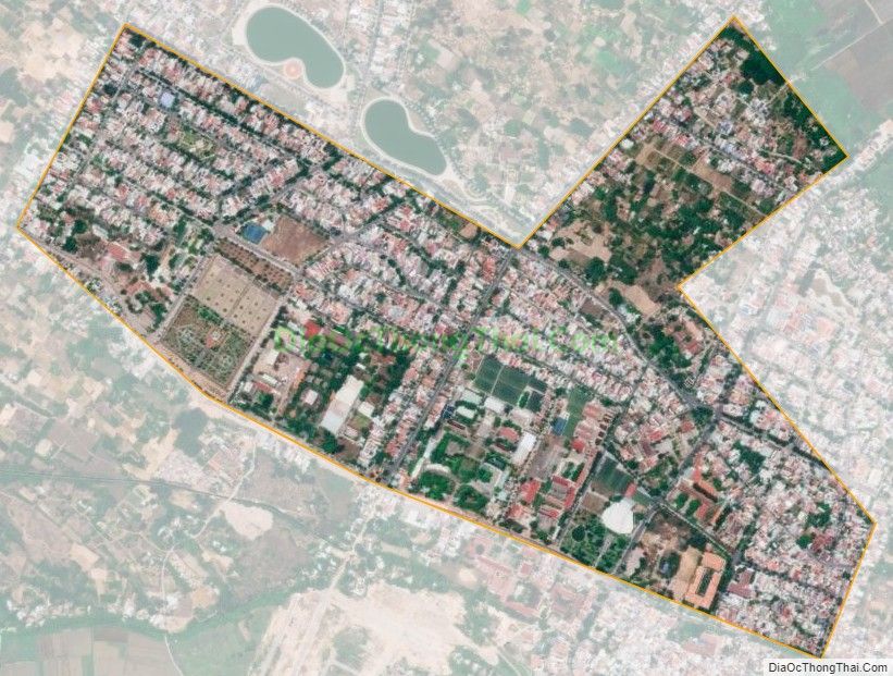 Bản đồ vệ tinh phường Tân An, thành phố Hội An