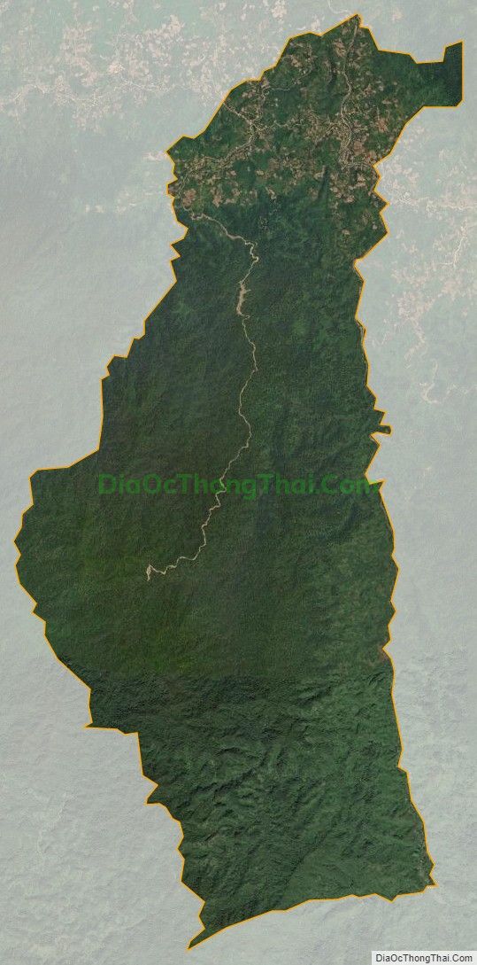 Bản đồ vệ tinh xã Đắc Pre, huyện Nam Giang