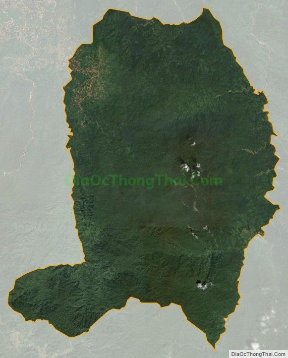 Bản đồ vệ tinh xã Đắc Pring, huyện Nam Giang