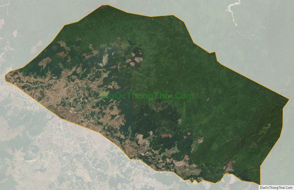 Bản đồ vệ tinh xã Sơn Viên, huyện Nông Sơn