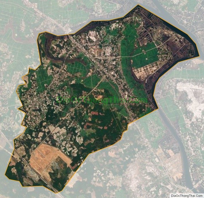Bản đồ vệ tinh xã Tam Anh Bắc, huyện Núi Thành