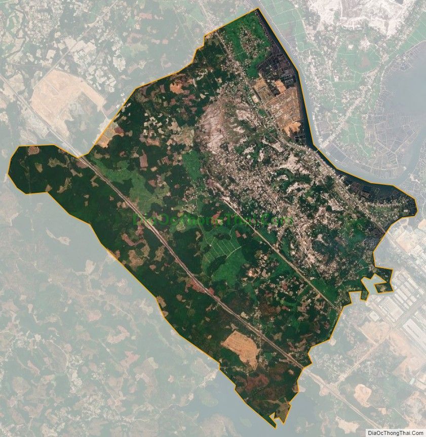Bản đồ vệ tinh xã Tam Anh Nam, huyện Núi Thành