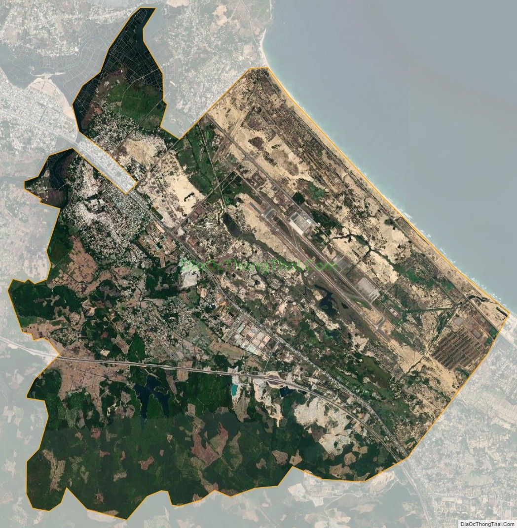 Bản đồ vệ tinh xã Tam Nghĩa, huyện Núi Thành