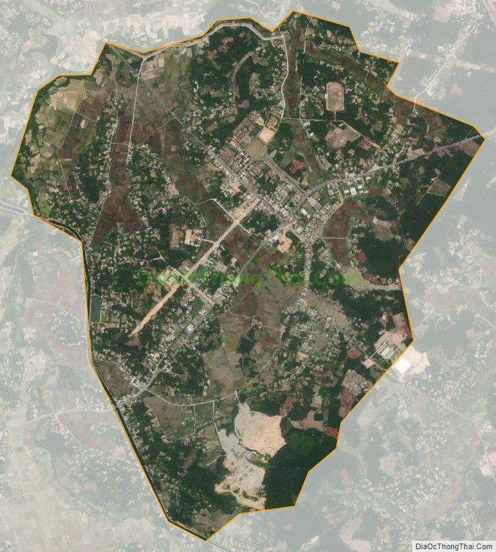 Bản đồ vệ tinh Thị trấn Phú Thịnh, huyện Phú Ninh