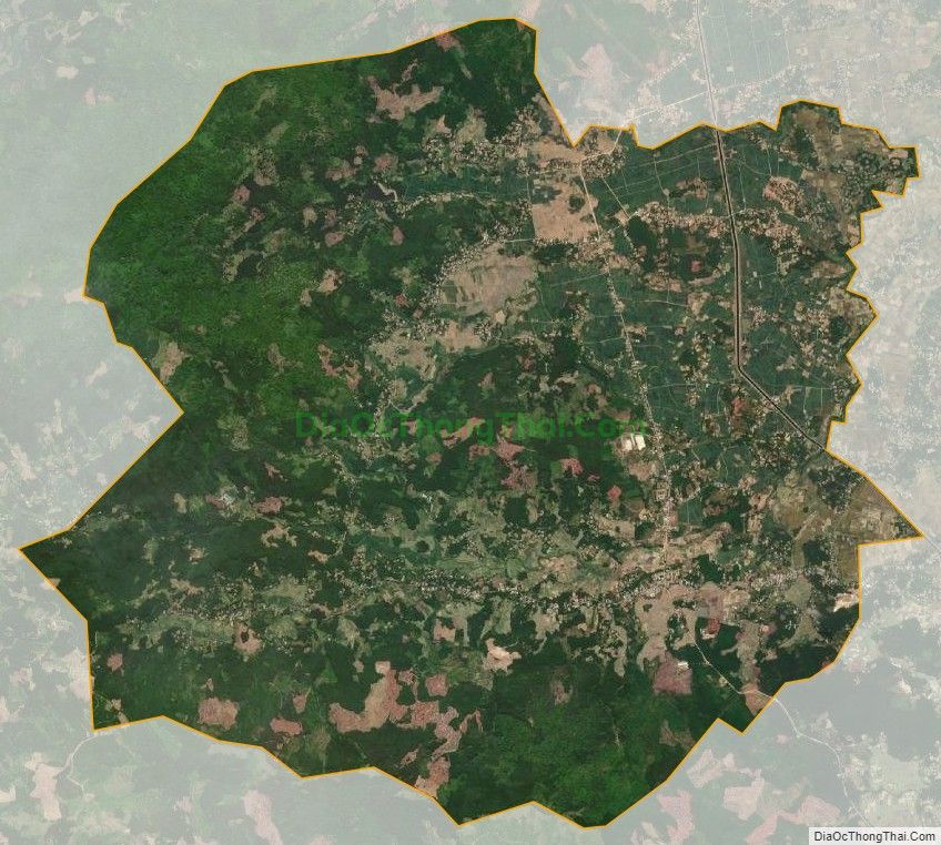 Bản đồ vệ tinh xã Tam Lộc, huyện Phú Ninh