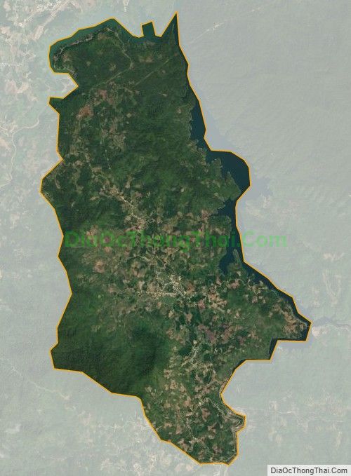 Bản đồ vệ tinh xã Phước Chánh, huyện Phước Sơn