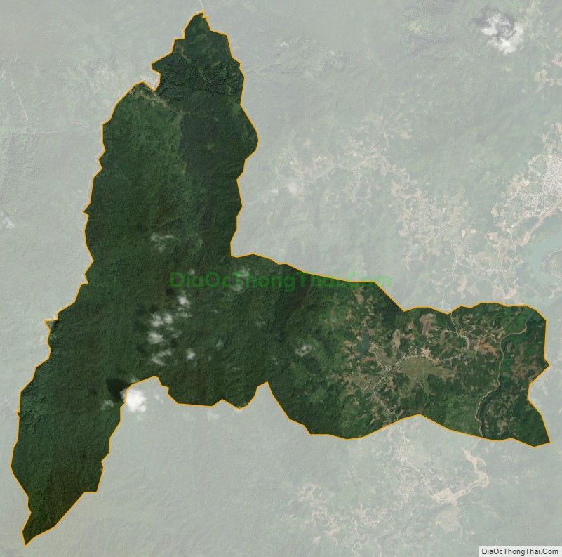 Bản đồ vệ tinh xã Phước Năng, huyện Phước Sơn