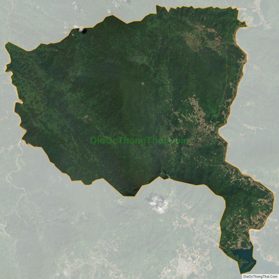 Bản đồ vệ tinh xã Phước Xuân, huyện Phước Sơn
