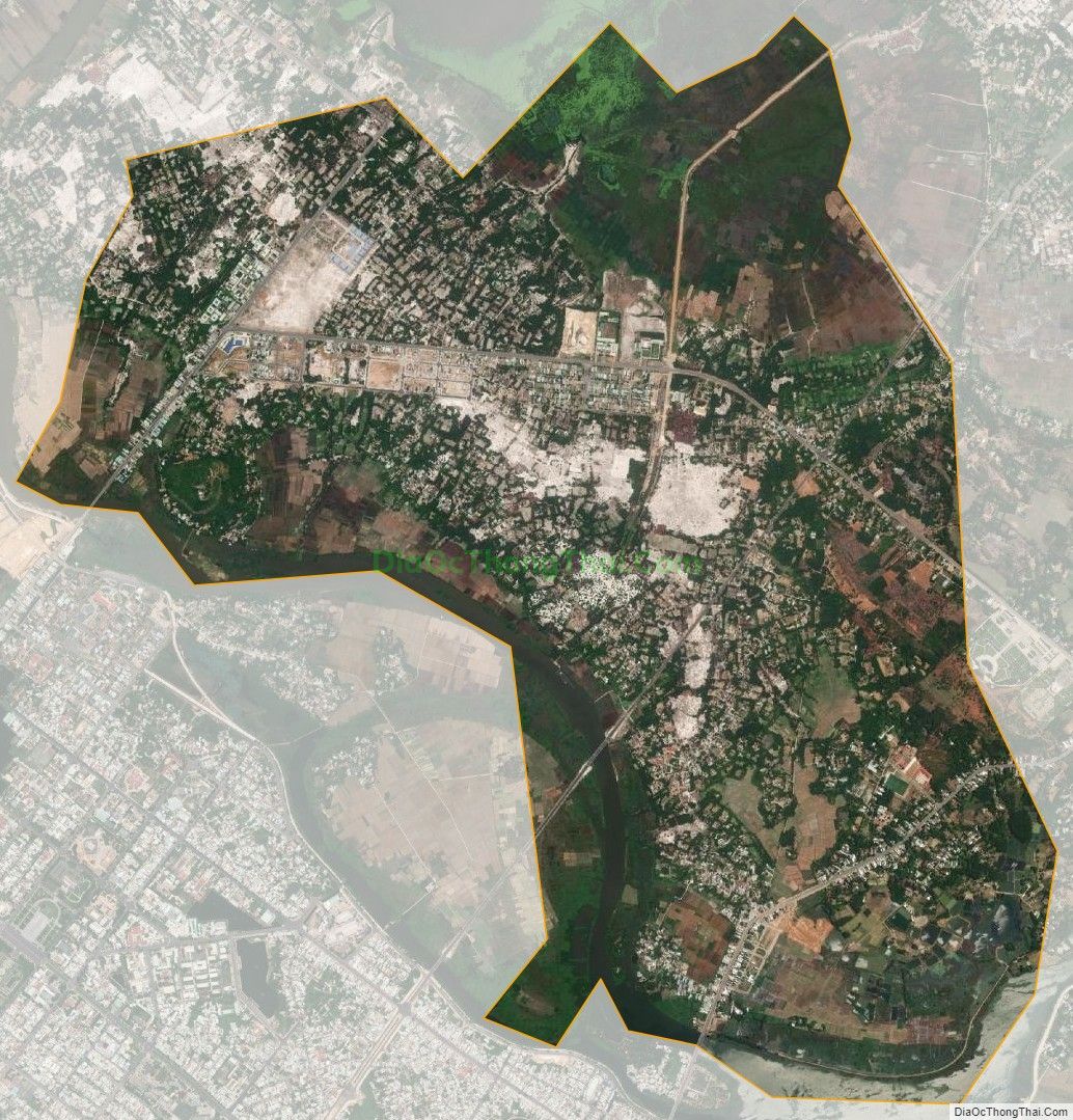 Bản đồ vệ tinh phường An Phú, thành phố Tam Kỳ
