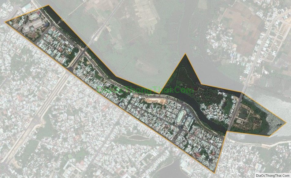 Bản đồ vệ tinh phường Phước Hòa, thành phố Tam Kỳ
