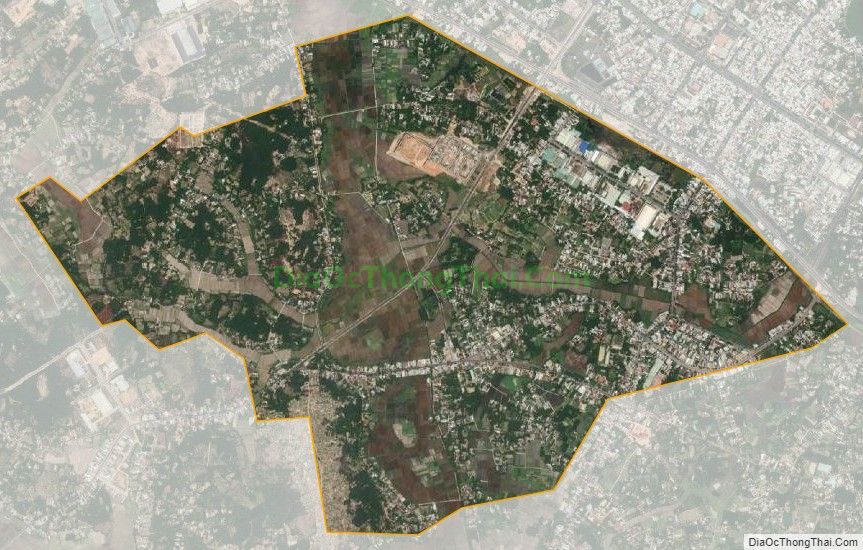 Bản đồ vệ tinh phường Trường Xuân, thành phố Tam Kỳ