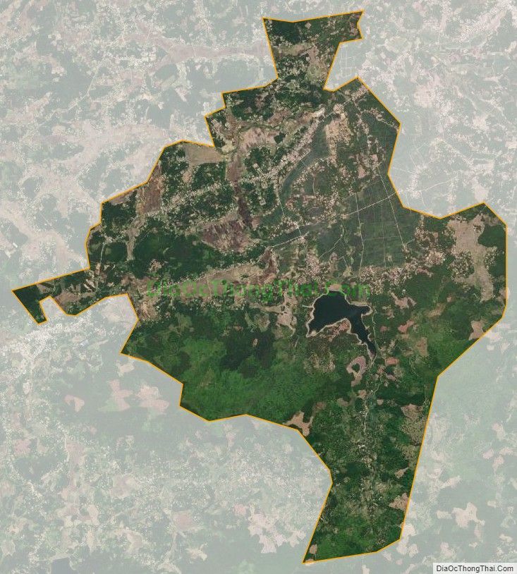 Bản đồ vệ tinh xã Bình Lãnh, huyện Thăng Bình