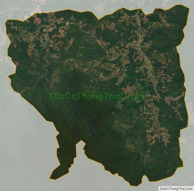 Bản đồ vệ tinh xã Ba Lế, huyện Ba Tơ