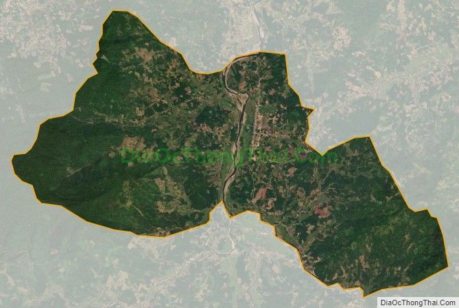 Bản đồ vệ tinh xã Ba Vì, huyện Ba Tơ