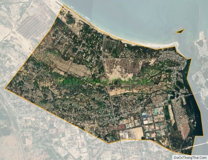 Bản đồ vệ tinh xã Bình Thanh, huyện Bình Sơn
