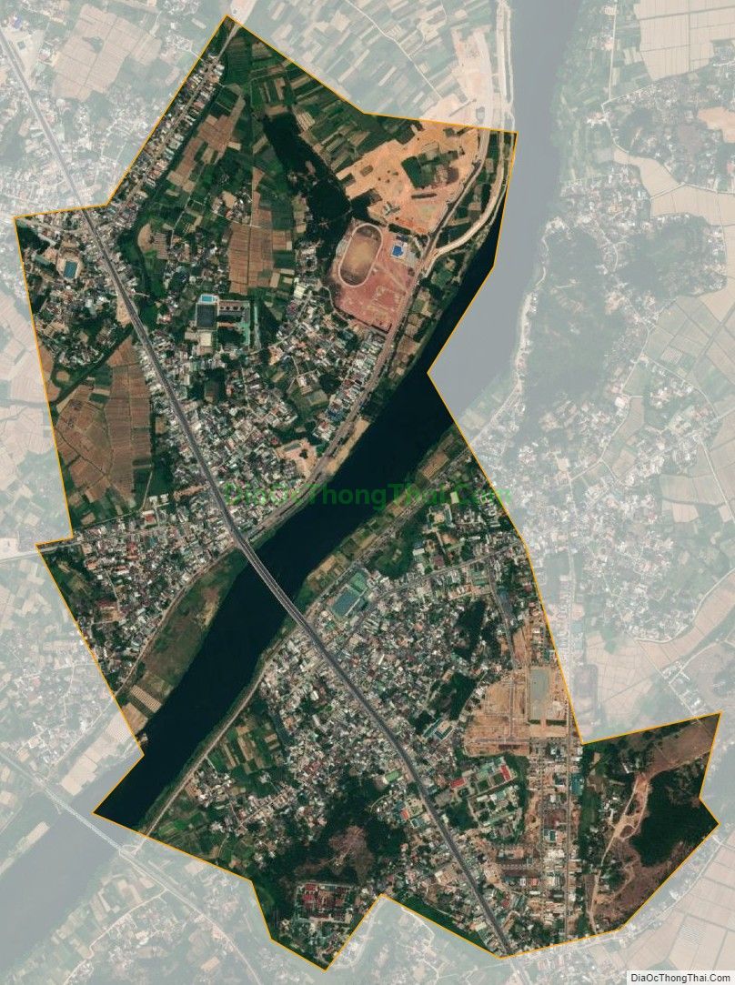 Bản đồ vệ tinh Thị trấn Châu Ổ, huyện Bình Sơn