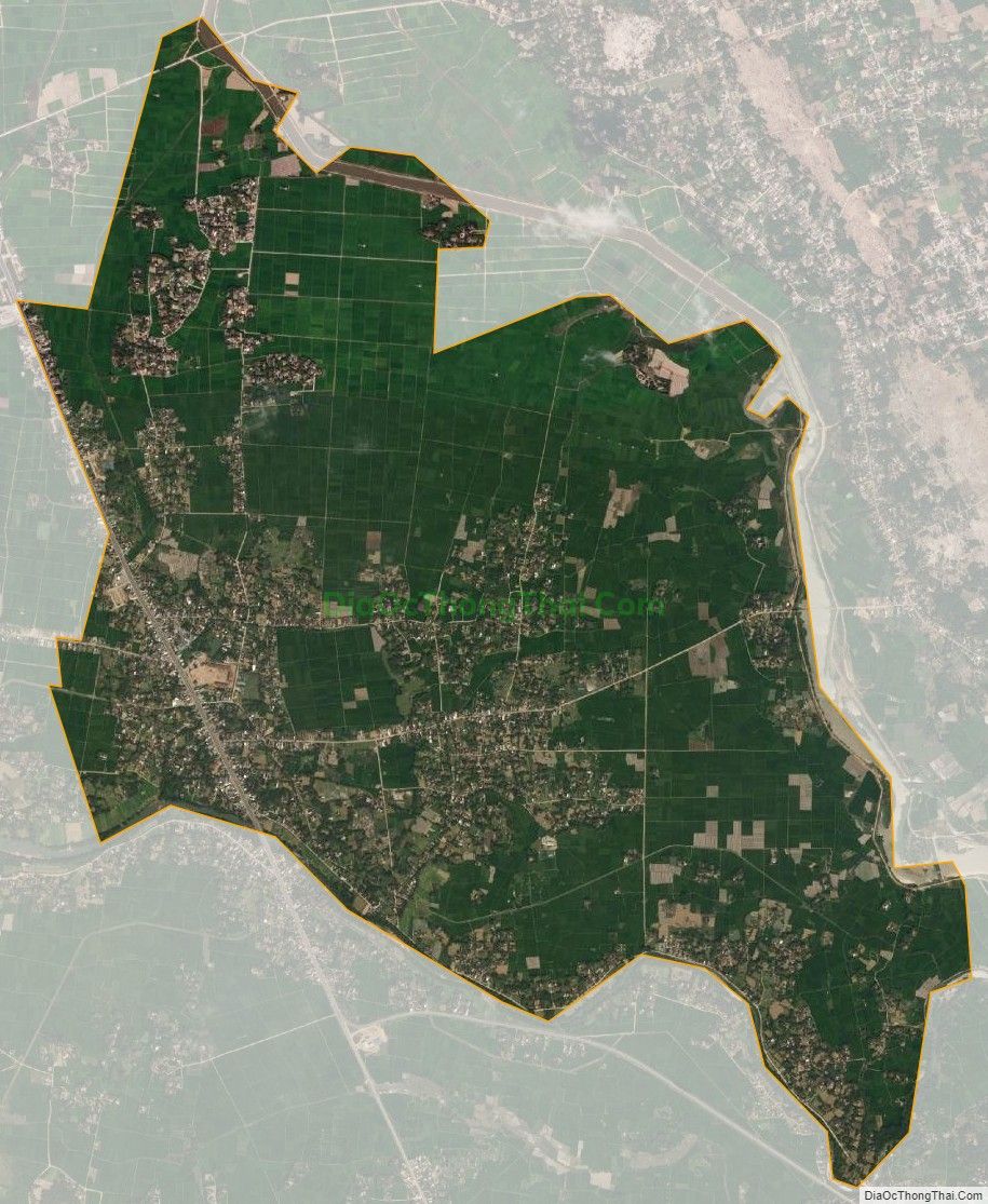 Bản đồ vệ tinh phường Phổ Văn, thị xã Đức Phổ