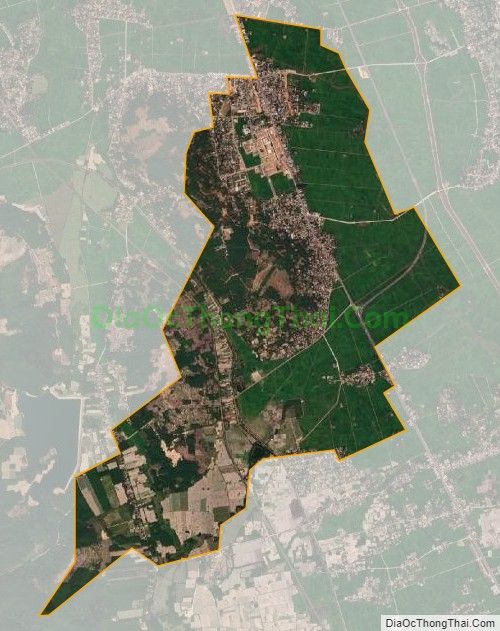 Bản đồ vệ tinh Thị trấn Mộ Đức, huyện Mộ Đức