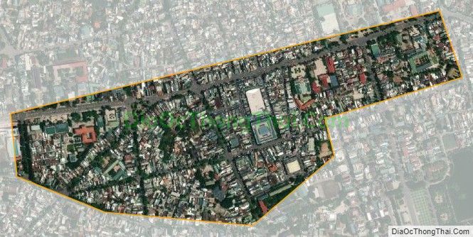 Bản đồ vệ tinh phường Nguyễn Nghiêm, thị xã Đức Phổ