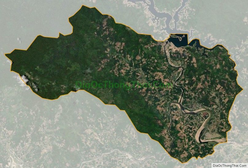 Bản đồ vệ tinh xã Sơn Bao, huyện Sơn Hà