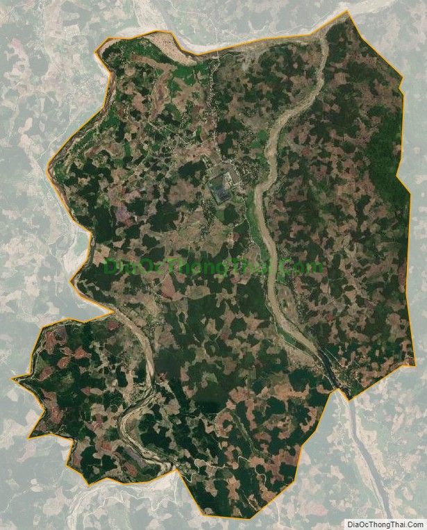 Bản đồ vệ tinh xã Sơn Hải, huyện Sơn Hà