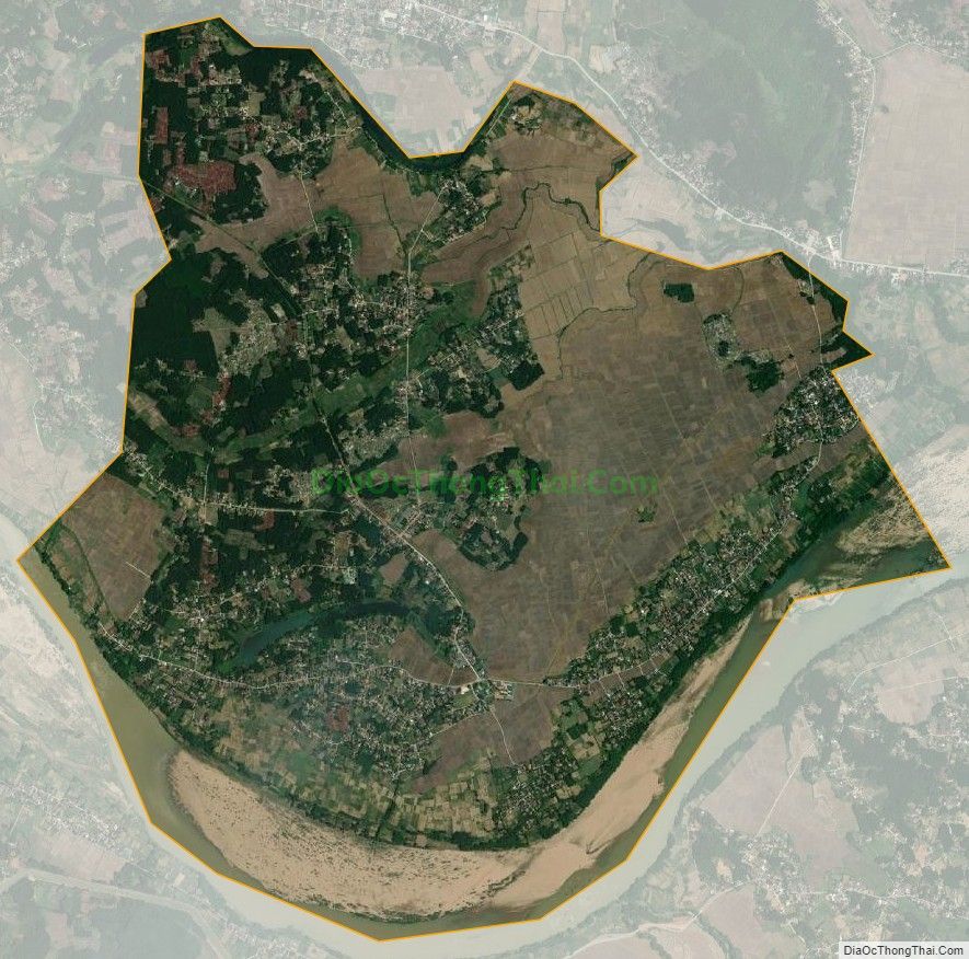 Bản đồ vệ tinh xã Tịnh Minh, huyện Sơn Tịnh
