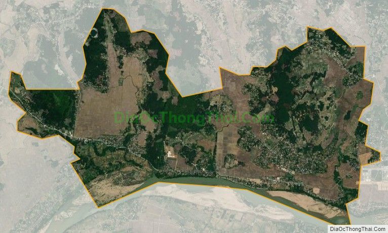 Bản đồ vệ tinh xã Tịnh Sơn, huyện Sơn Tịnh