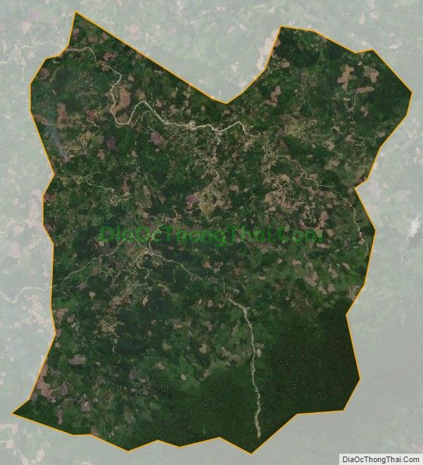 Bản đồ vệ tinh xã Trà Nham (cũ), huyện Tây Trà