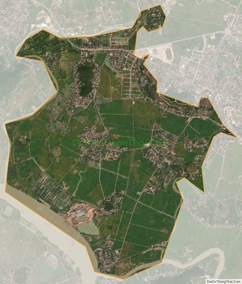Bản đồ vệ tinh phường Hồng Phong, thị xã Đông Triều