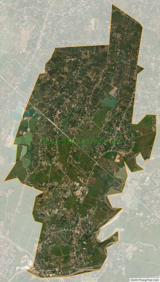 Bản đồ vệ tinh xã Việt Dân, thị xã Đông Triều
