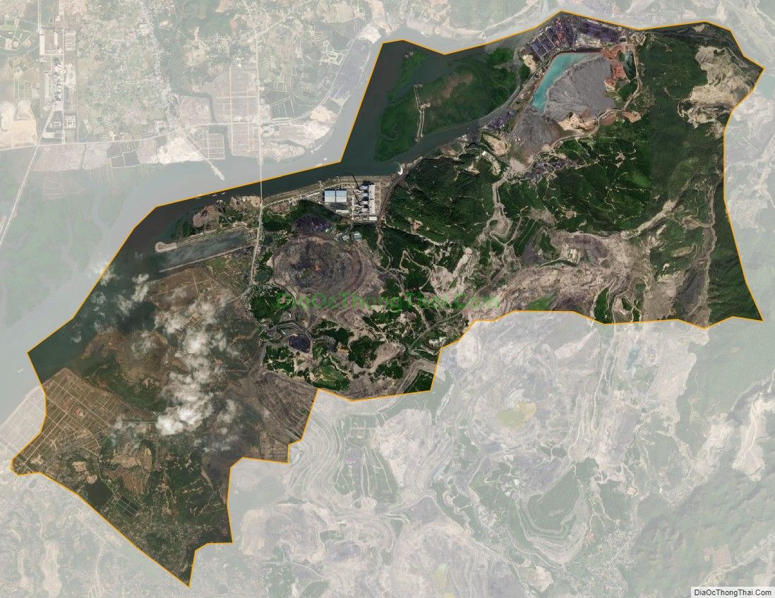 Bản đồ vệ tinh phường Hà Khánh, thành phố Hạ Long