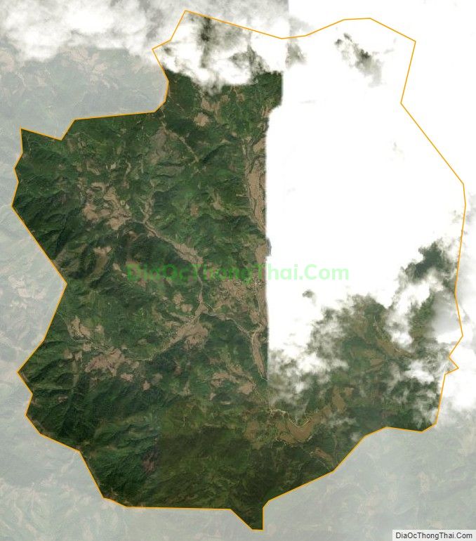 Bản đồ vệ tinh xã Đại Dực, huyện Tiên Yên