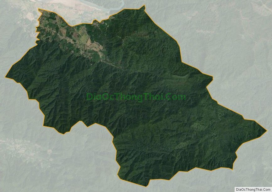 Bản đồ vệ tinh xã Hải Phúc (cũ), huyện Đakrông