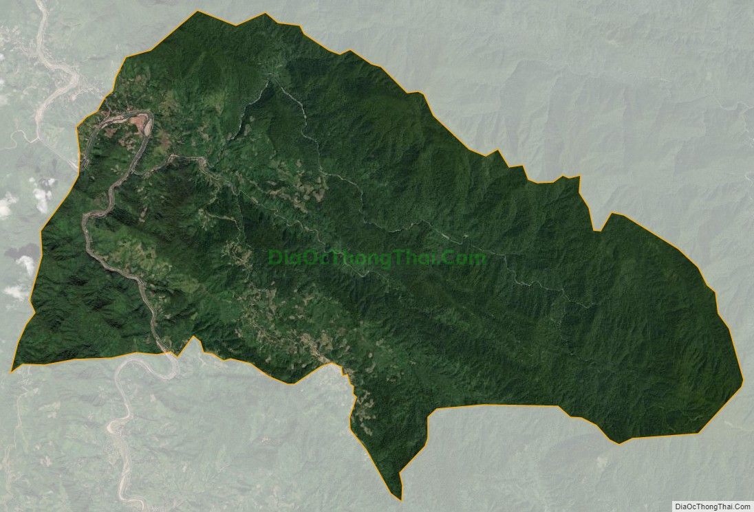 Bản đồ vệ tinh xã Húc Nghì, huyện Đakrông