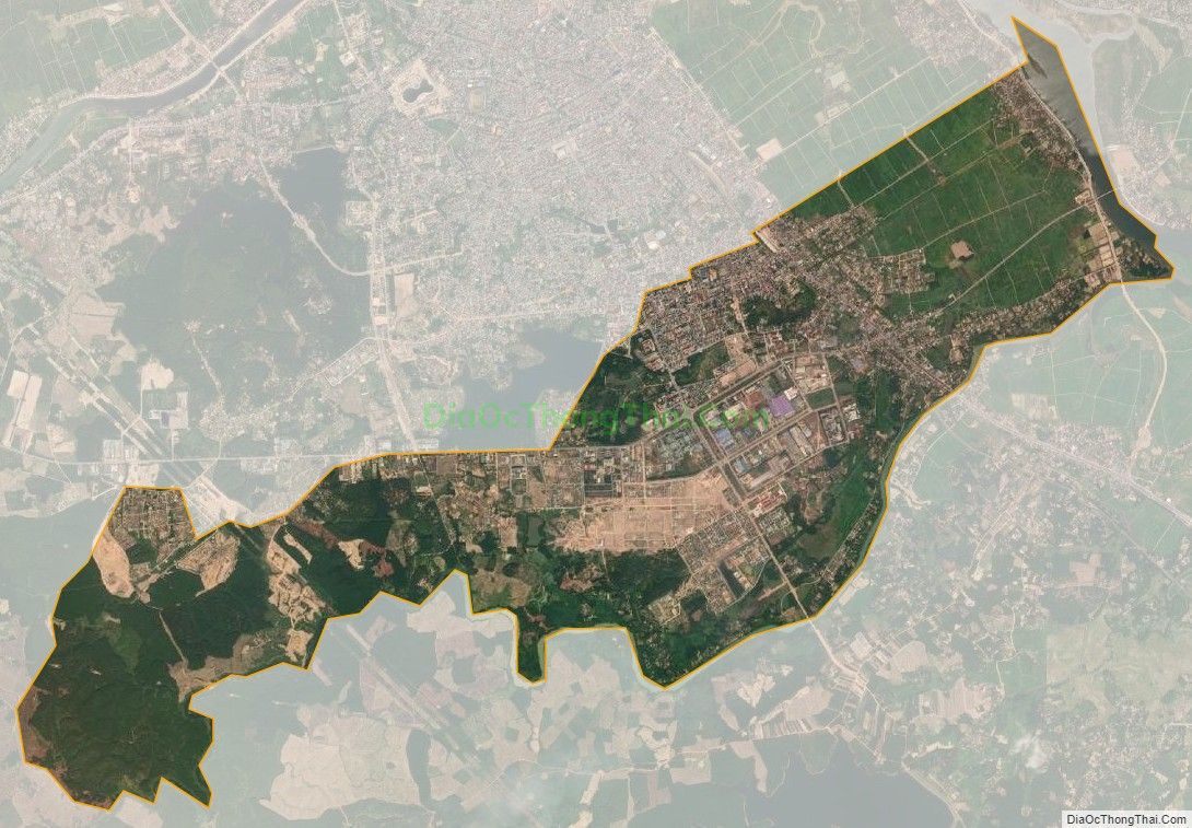 Bản đồ vệ tinh phường Đông Lương, thành phố Đông Hà