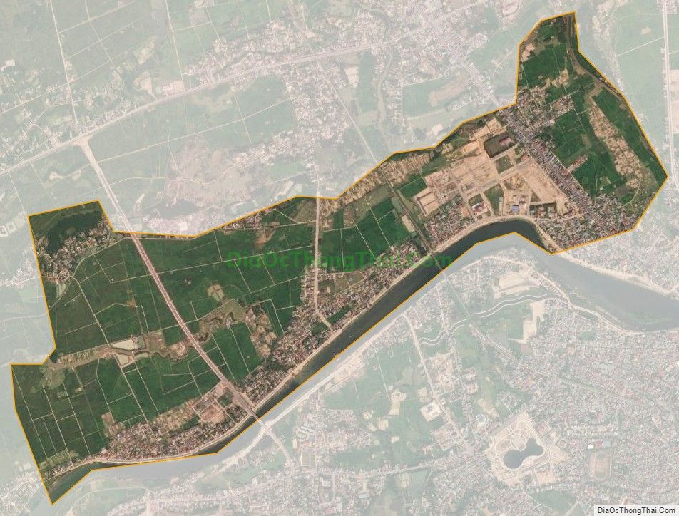 Bản đồ vệ tinh phường Đông Thanh, thành phố Đông Hà