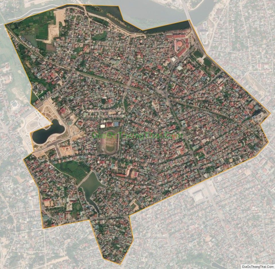 Bản đồ vệ tinh Phường 1, thành phố Đông Hà